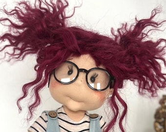 F.A.B. Tess - 15&quot; (38 cm) -Unique Handmade Doll with Motion Skeleton Pro