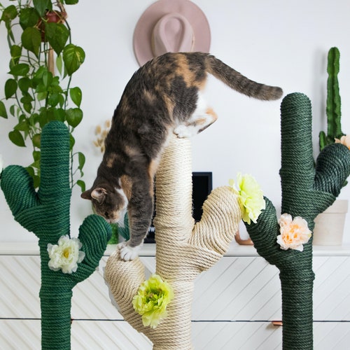 CACTUS for CATS the CATCUS Cat Tree Etsy