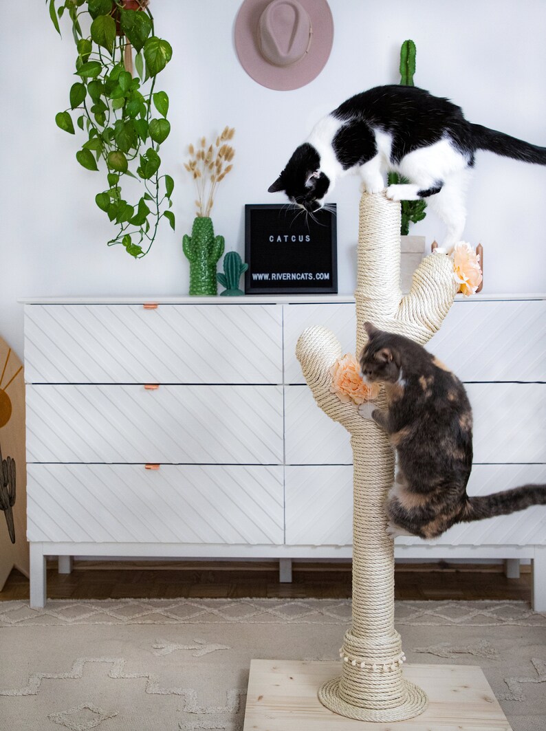CACTUS for CATS the CATCUS Cat Tree Etsy