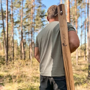 Fliegen-Angelruten-Röhre | Holz Angelruten Halter | Schützendes Etui für Angelruten auf Reisen | Angelruten Aufbewahrungsrohr | Fischerröhre