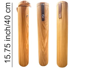 Purim day gift, Megillat Esther Scroll Case, Book of Esther holder, Megillah scroll tube, Personalized wood Artifact Paper roll Case