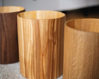 手作り木製ゴミ箱 | 家庭やオフィスに最適なミニマリストなゴミ箱