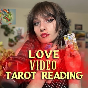 Vidéo de lecture d'amour à la même heure - POSEZ des questions d'amour - Questions d'amour de lecture de tarot approfondies à la même heure de travail - Vidéo de lecture de tarot psychique