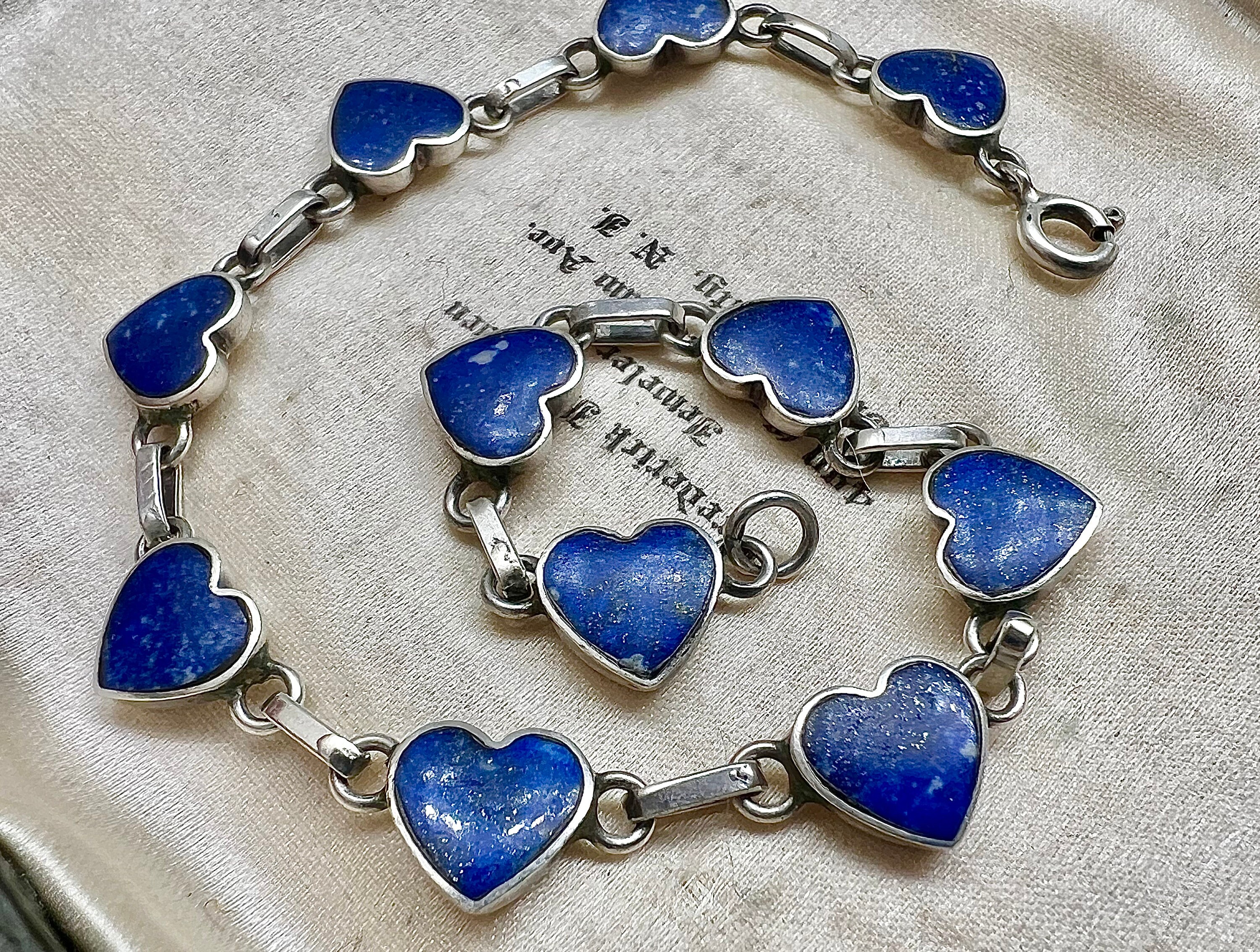 XXL Lapis Lazuli Hearts XXL Lapis Lazuli Hearts