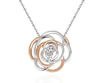 Collar Crystal Rose