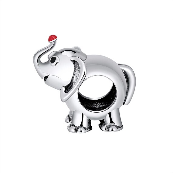 Elephant Charm Fits Pandora Bracelet 
