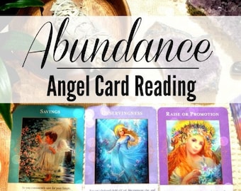 Angels of Abundance Oracle Card Reading: Intuitive Psychic Guidance