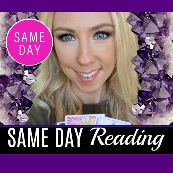 Tarot Reading, SAME DAY Psychic Reading, Intuitive, Email Reading, Psychic,