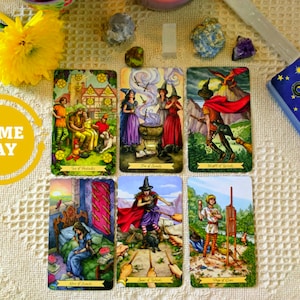 Lectura de Tarot, Lectura diaria de Tarot de Brujas, Lectura Psíquica, Lectura Psíquica el mismo día, Lectura de Tarot Psíquico, Lectura de Tarot, Carta de Tarot