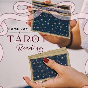 SAME DAY Tarot-Lesung - 3 Karten Intuitive Psychische Tarot-Kartenlesung für Sie personalisiert, das Pulp Girls Tarot-Deck, 1 Frage