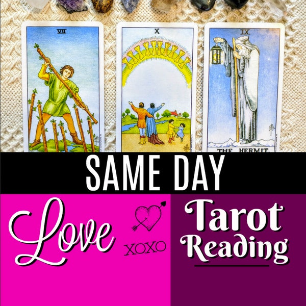 Beziehungslesung, Tarot-Liebeslesung am selben Tag, Psychische Kartenlegung, Tarotkartenlegung, Tarot-Lesung am selben Tag, Psychisch