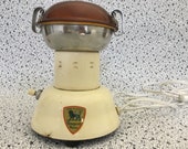 Very Rare Very Cool Peugeot Frères Electric Coffee Grinder in Working Condition