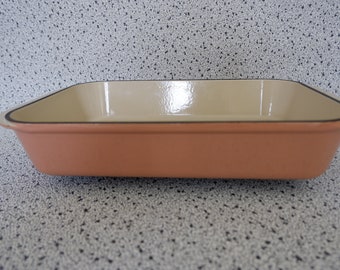 Vintage Le Creuset Rechteckiger Bäcker