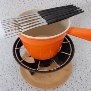 Vintage Le Creuset Fondue Set
