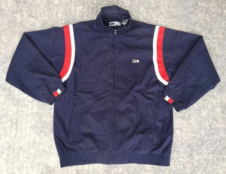 vintage fila track jacket