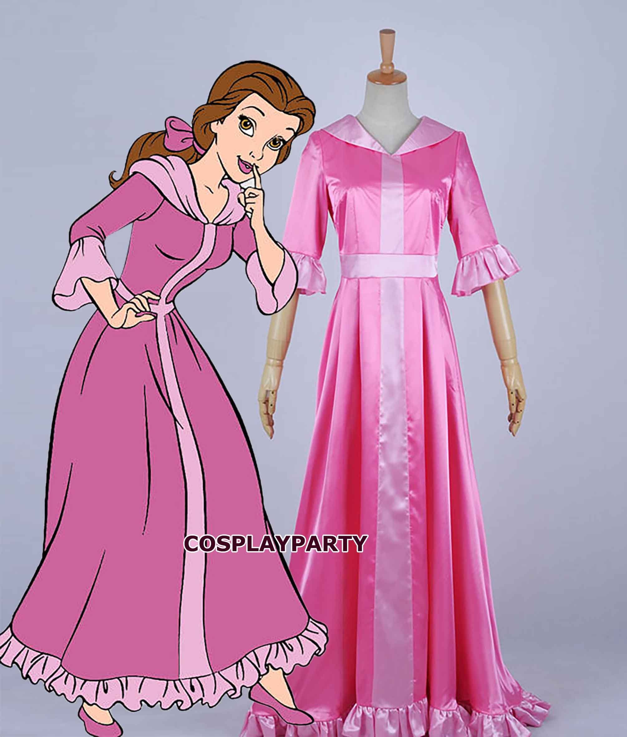 Disney Princess Belle Pink Dress Il Fullxfull.5228705057 Qhtn