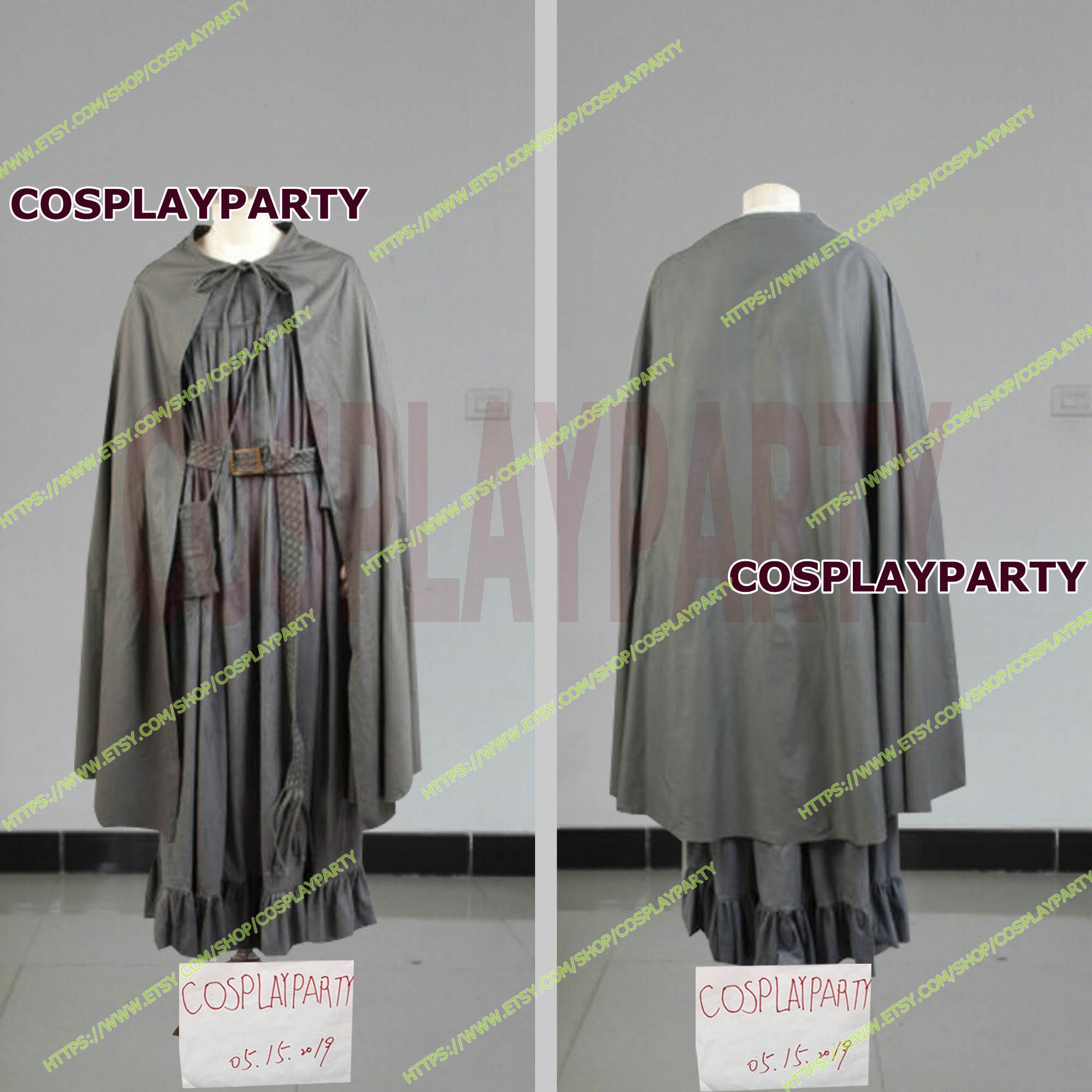 Handmade Size The Lord Of The Rings Gandalf Cosplay Costume | Etsy Canada