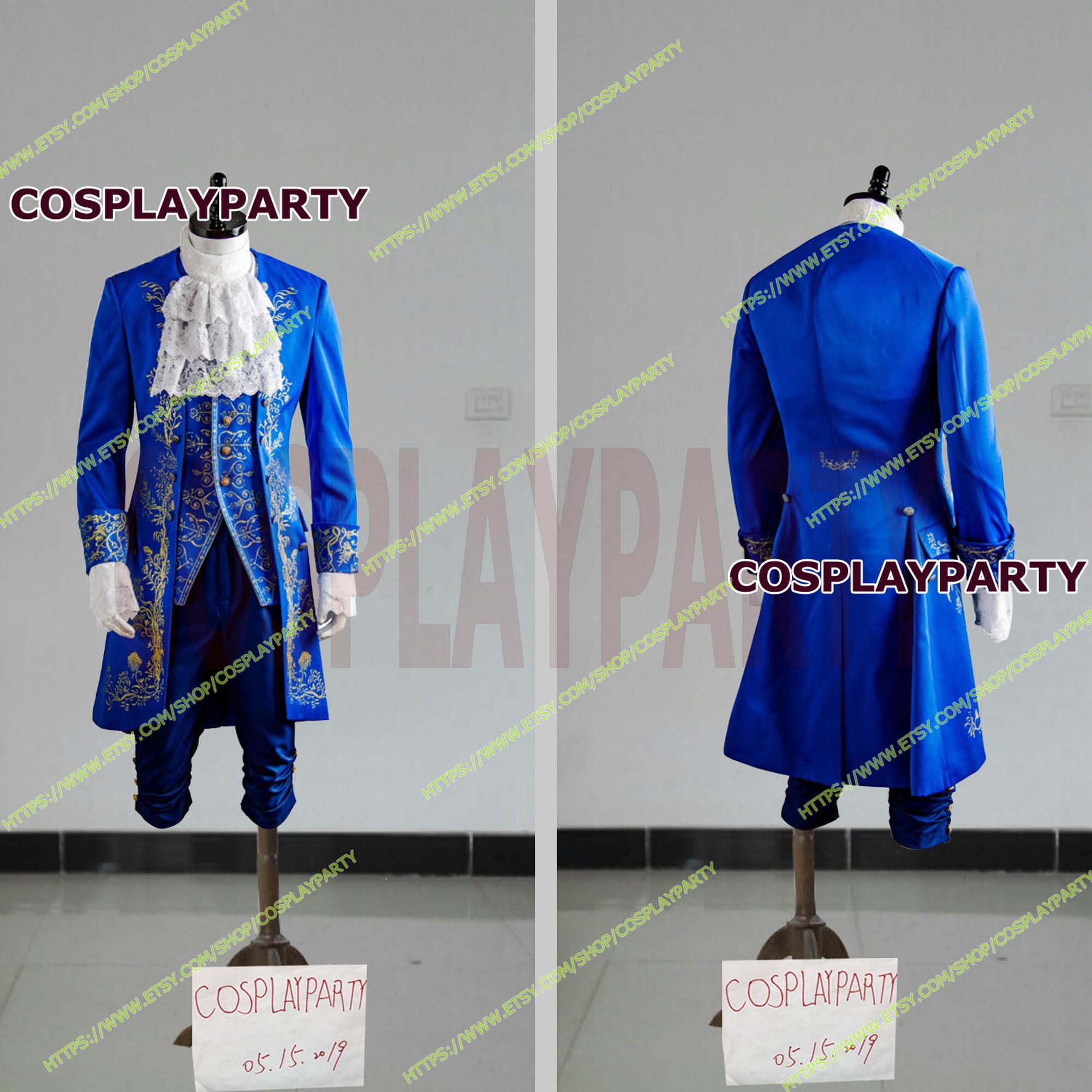 Handmade Size Beauty and the Beast Costume Prince Adam Cosplay - Etsy  Singapore