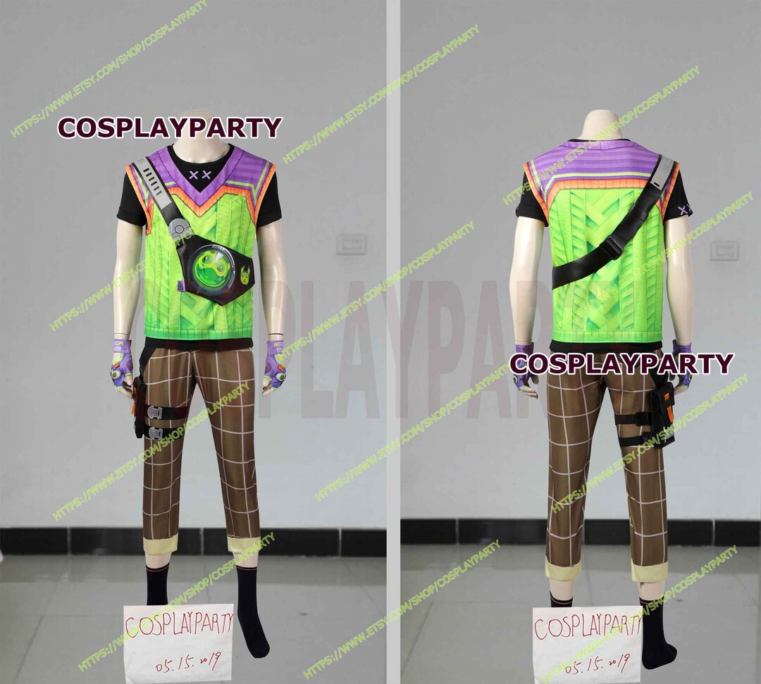 Handmade Size the Gekko Outfit Gekko Costume Cosplay Men Adult Etsy