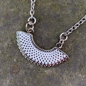 RBG's Favorite Collar Necklace - Silvertone