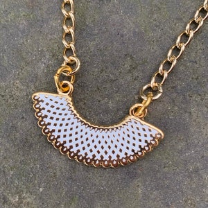 RBG's Favorite Collar Necklace - 24k Gold Plated