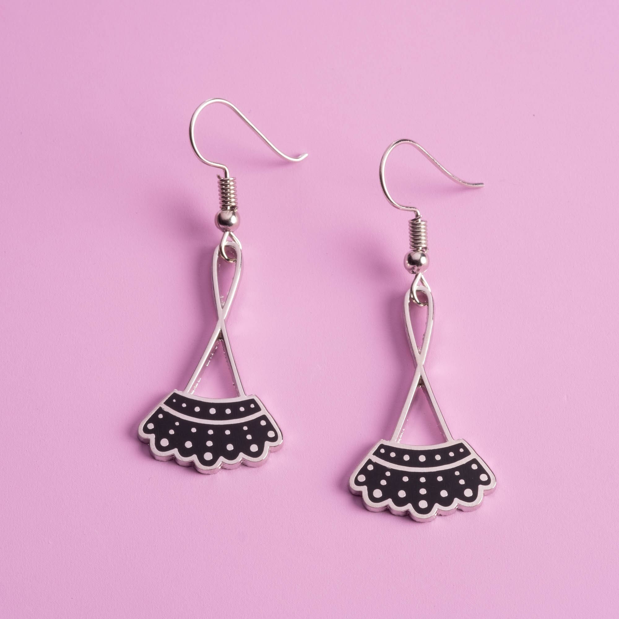 Dissent Collar Drop Earrings Etsy