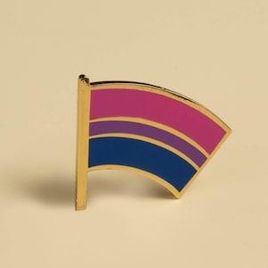 Bisexual Pride Flag Pin