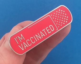 I'm Vaccinated Pin