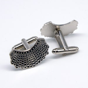 Ruth Bader Ginsburg's Dissent Collar Cufflinks
