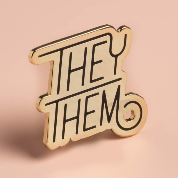 Pronoun Pin - They/Them