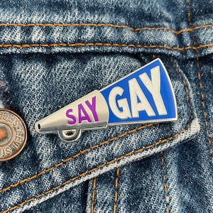 Sag&#39;s Gay Pin