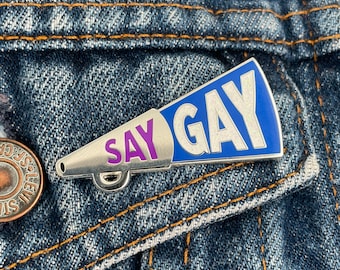 Say Gay Pin