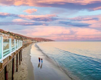 Sunset from Malibu Pier