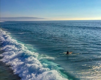 Sitting, Waiting, Wishing in Manhattan Beach