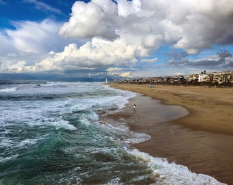 Cloudy with a Chance of Waves | Manhattan Beach, CA