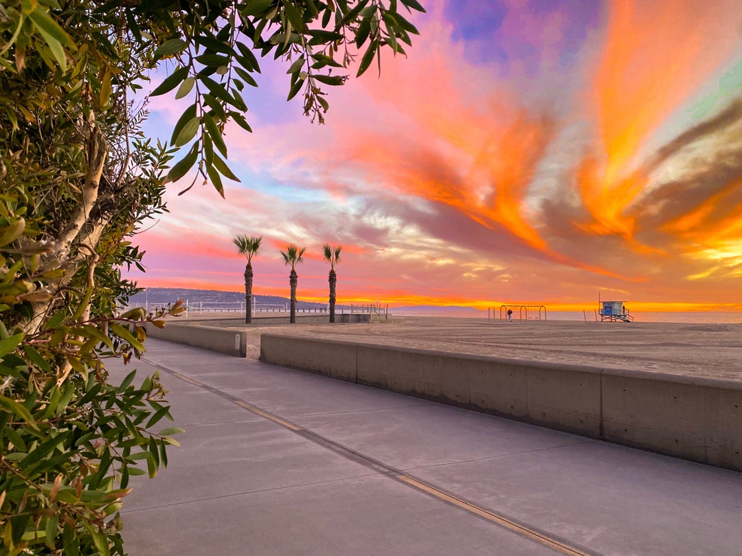 Winter Sunsets in Hermosa Beach CA Etsy