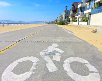 Cycling the Strand in Manhattan Beach