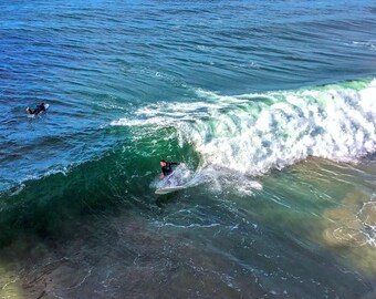 Carving Through Manhattan Beach
