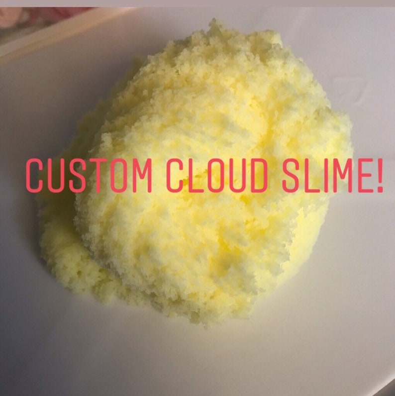 Custom Cloud Slime! (over 175 scents to choose from!) 