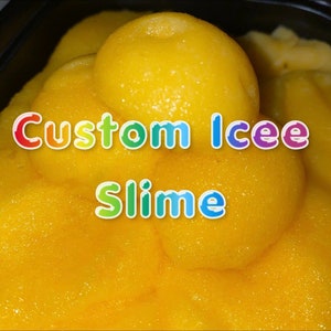 Custom Icee Slime (Almost 200 scents to choose from!)