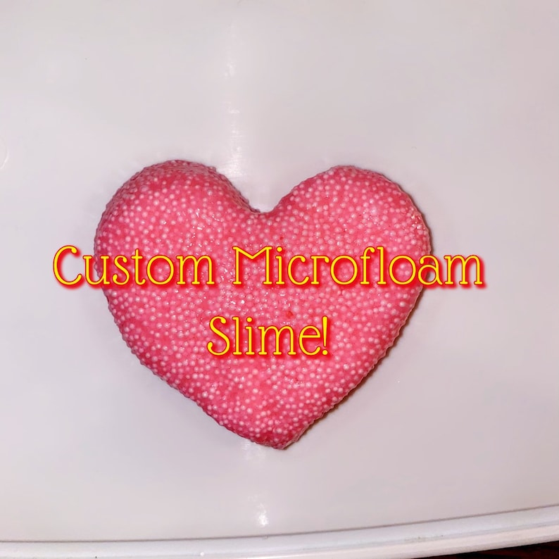 Custom Microfloam Slime! (Almost 200 scents to choose from!)
