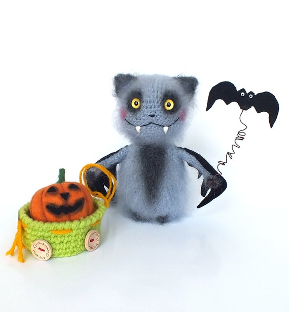 halloween cat stuffed animal
