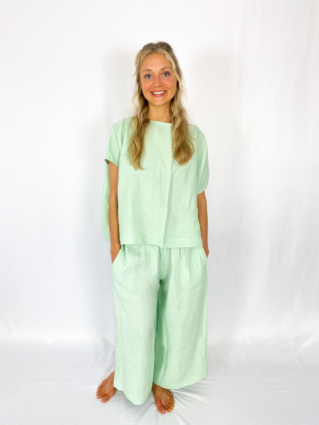 【Threetimes】 Ribbon linen pants 2色 il_1080xN.3338470155_2287.jpg