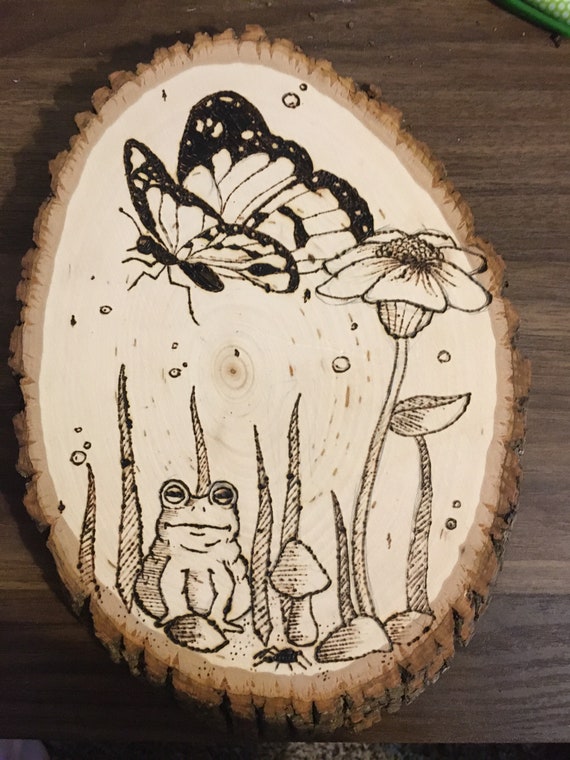 Custom Wood Burning Piece