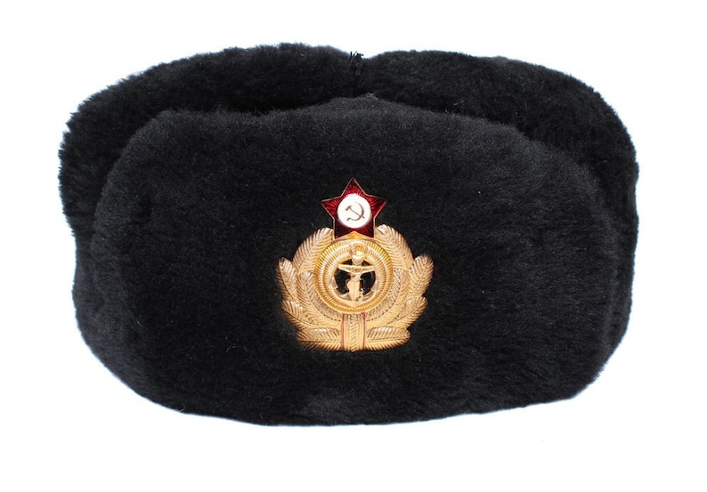 navy winter hat