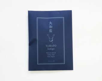 Yamato Indigo Dye / Natural-Blend / Made In Japan / For Cotton, Silk, Leather, Wood, Washi Paper / Instant Vat / Great for Beginners