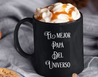 Regalo Para Papa - El Mejor Papa Del Universo - Taza De Cafe - Cumpleaños