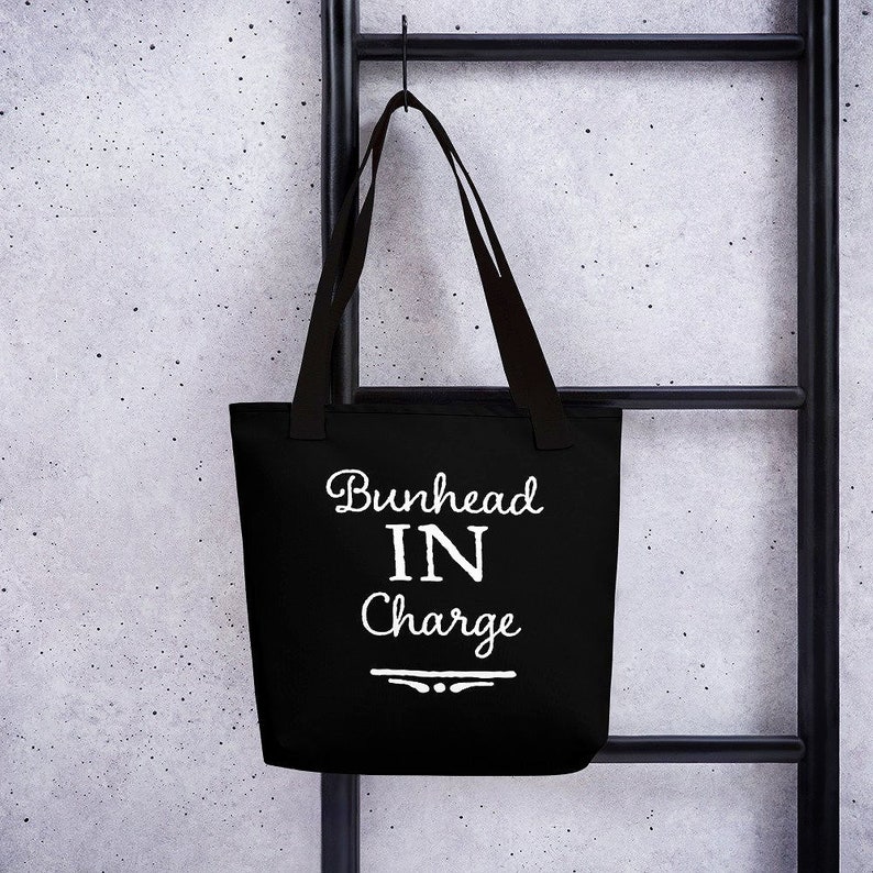 Ballet Teacher Gift Ballet Related Gifts Bunhead in Charge Tote Bag