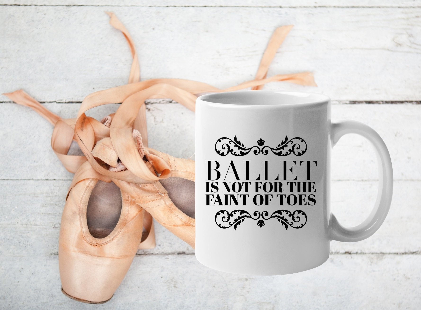 Ballet Doesn't Fix My Attitude But It Sure Does Help Coffee Mug Gift For Ballet Teacher