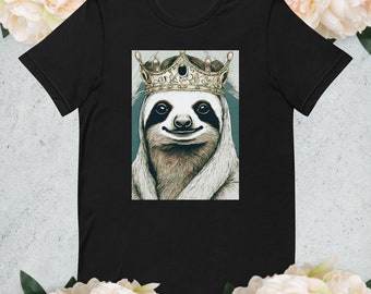 Sloth Queen #1 Unisex T-Shirt